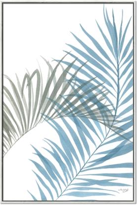 Picture of Indigo Palm Leaves II