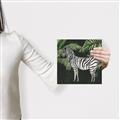 Picture of Zebra In The Jungle _GroupedProduct_Square_Canvas_