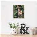 Picture of Giraffe In The Jungle _GroupedProduct_Rectangle_Portrait_Canvas_Framed_