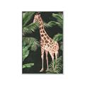Picture of Giraffe In The Jungle _GroupedProduct_Rectangle_Portrait_Canvas_Framed_