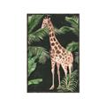Picture of Giraffe In The Jungle _GroupedProduct_Rectangle_Portrait_Canvas_Framed_