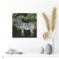 Picture of Zebra In The Jungle _GroupedProduct_Square_Unframed_Print_Only_