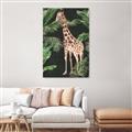 Picture of Giraffe In The Jungle _GroupedProduct_Rectangle_Portrait_Unframed_Print_Only_