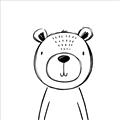 Picture of Sketch Animal V _GroupedProduct_Square_Unframed_Print_Only_
