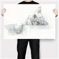 Picture of Cute cat _GroupedProduct_Rectangle_Landscape_Canvas_