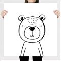 Picture of Sketch Animal V _GroupedProduct_Square_Canvas_