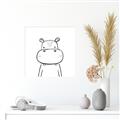 Picture of Sketch Animal  IV _GroupedProduct_Square_Canvas_