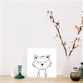 Picture of Sketch Aminal VI _GroupedProduct_Square_Canvas_