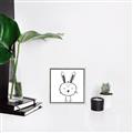 Picture of Sketch Animal  VII _GroupedProduct_Square_Canvas_Framed_