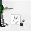 Picture of Sketch Animal  VII _GroupedProduct_Square_Canvas_Framed_