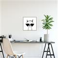 Picture of Sketch Animal  VIII _GroupedProduct_Square_Canvas_Framed_