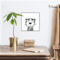 Picture of Sketch Animal  III _GroupedProduct_Square_Canvas_Framed_