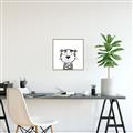 Picture of Sketch Animal  III _GroupedProduct_Square_Canvas_Framed_