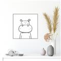 Picture of Sketch Animal  IV _GroupedProduct_Square_Canvas_Framed_