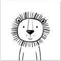 Picture of Sketch Animal  I _GroupedProduct_Square_Canvas_