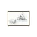 Picture of Cute cat _GroupedProduct_Rectangle_Landscape_Canvas_Framed_