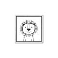 Picture of Sketch Animal  I _GroupedProduct_Square_Canvas_Framed_