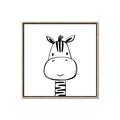 Picture of Sketch Animal  II  _GroupedProduct_Square_Canvas_Framed_