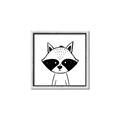 Picture of Sketch Animal  VIII _GroupedProduct_Square_Canvas_Framed_