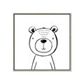 Picture of Sketch Animal V _GroupedProduct_Square_Canvas_Framed_