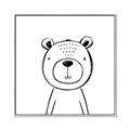 Picture of Sketch Animal V _GroupedProduct_Square_Canvas_Framed_