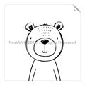 Picture of Sketch Animal V _GroupedProduct_Square_Unframed_Print_Only_