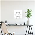 Picture of Sketch Animal  IV _GroupedProduct_Square_Unframed_Print_Only_
