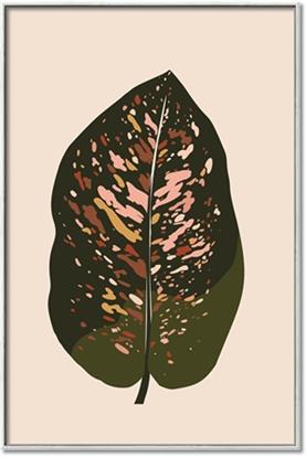 Picture of Color Block Leaves I 