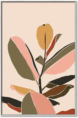 Picture of Color Block Leaves VI