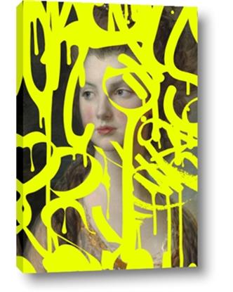 Picture of Neon Yellow Graffiti