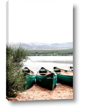 Picture of Beached Canoe