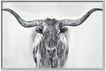 Picture of Painted Longhorn Bull