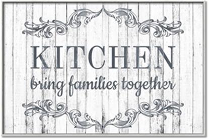 Picture of Kitchen Brings Family on Wood