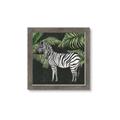 Picture of Zebra In The Jungle _GroupedProduct_Square_Framed_Matted_