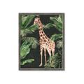 Picture of Giraffe In The Jungle _GroupedProduct_Rectangle_Portrait_Framed_Matted_
