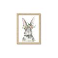 Picture of Floral Bunny _GroupedProduct_Rectangle_Portrait_Framed_Matted_