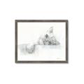 Picture of Cute cat _GroupedProduct_Rectangle_Landscape_Framed_Matted_