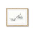 Picture of Cute cat _GroupedProduct_Rectangle_Landscape_Framed_Matted_
