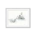 Picture of Cute cat _GroupedProduct_Rectangle_Landscape_Framed_Matted_
