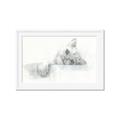 Picture of Cute cat _GroupedProduct_Rectangle_Landscape_Framed_Matted_
