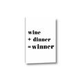 Picture of Wine Dinner Winner _GroupedProduct_Rectangle_Portrait_Canvas_