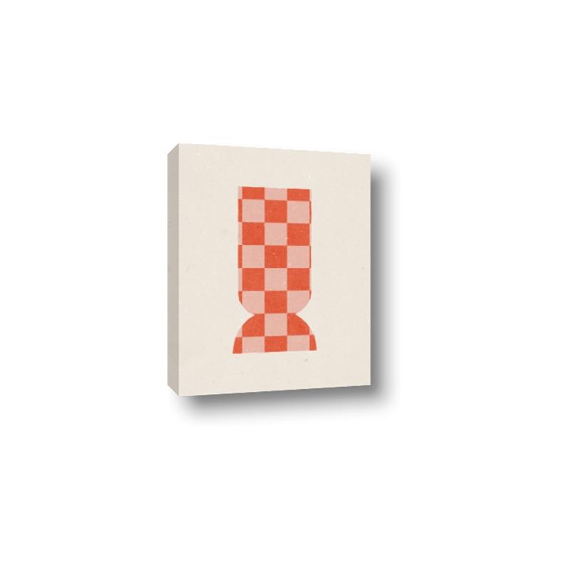 Picture of Mosaic of Peach Vase _GroupedProduct_Rectangle_Portrait_Canvas_