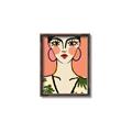 Picture of Peachy Elegance _GroupedProduct_Rectangle_Portrait_Canvas_Framed_