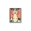 Picture of Peachy Elegance _GroupedProduct_Rectangle_Portrait_Canvas_Framed_