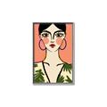 Picture of Peachy Elegance _GroupedProduct_Rectangle_Portrait_Canvas_Framed_