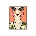 Picture of Peachy Elegance _GroupedProduct_Rectangle_Portrait_Canvas_Framed_