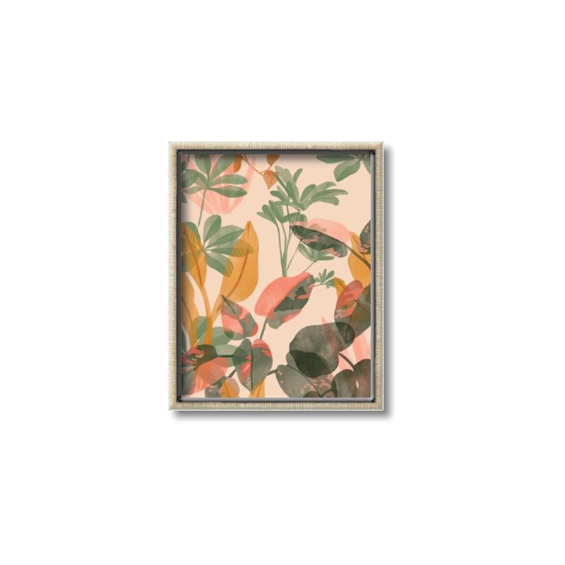 Picture of Harmonious Tropical Hues _GroupedProduct_Rectangle_Portrait_Canvas_Framed_