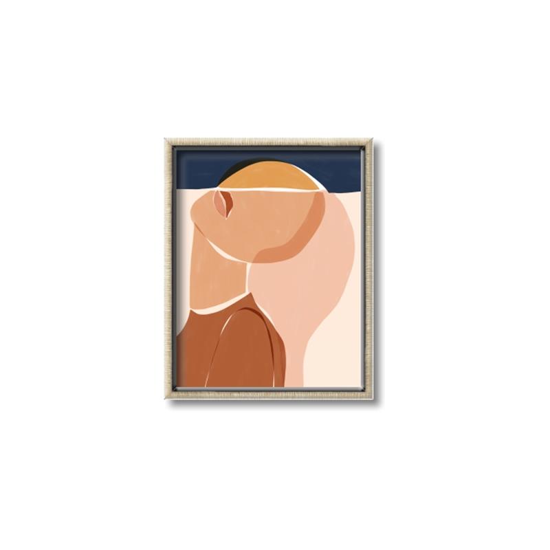 Picture of Figurative Half Face _GroupedProduct_Rectangle_Portrait_Canvas_Framed_