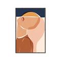 Picture of Figurative Half Face _GroupedProduct_Rectangle_Portrait_Canvas_Framed_