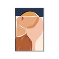 Picture of Figurative Half Face _GroupedProduct_Rectangle_Portrait_Canvas_Framed_